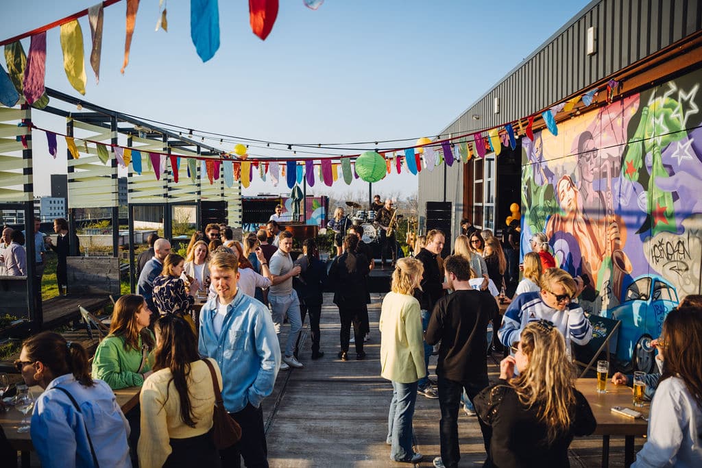 rooftop feest